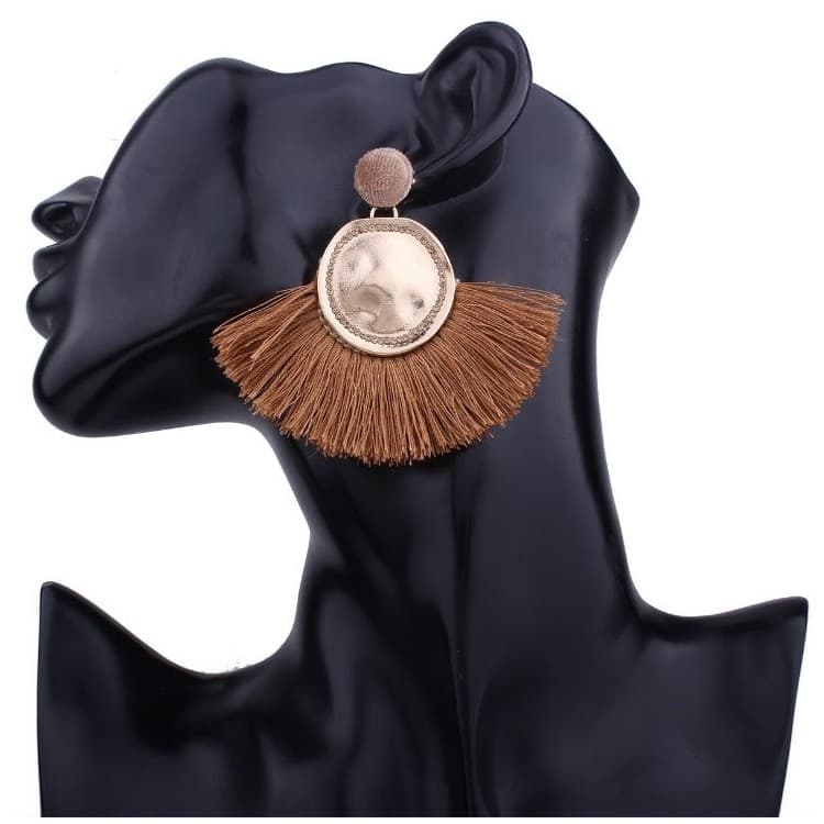 Luksusowe Kolczyki-Chwosty K760KAR: Idealne na Wieczorne Wyjścia 💎