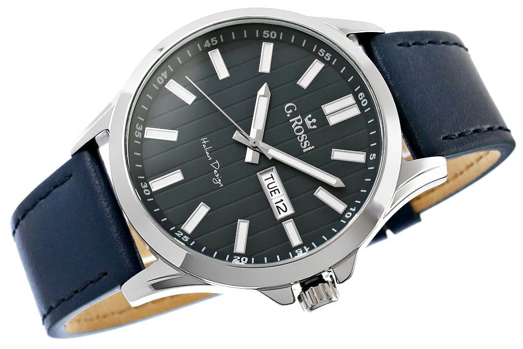 Elegancki męski zegarek G.Rossi 8071A3-6F1 — precyzyjny mechanizm ⌚