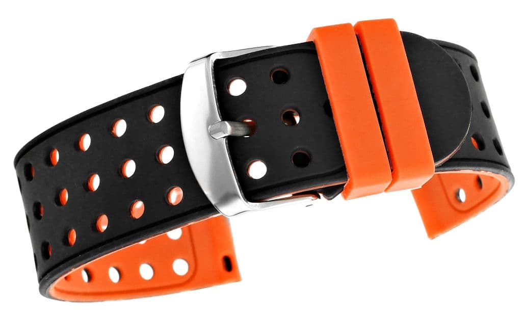 Pasek silikonowy Pomarańczowy U12-20-4 - Eksplozja Koloru 🍊