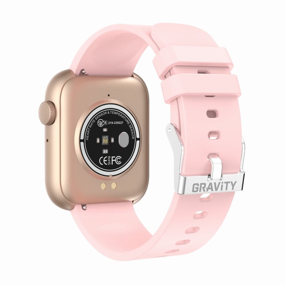 Elegancki damski smartwatch Gravity GT3-1 z fitnessem 🏃‍♀️
