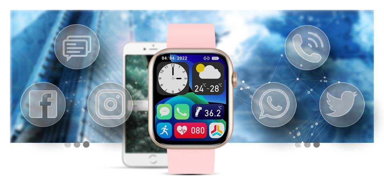 Elegancki damski smartwatch Gravity GT3-1 z fitnessem 🏃‍♀️