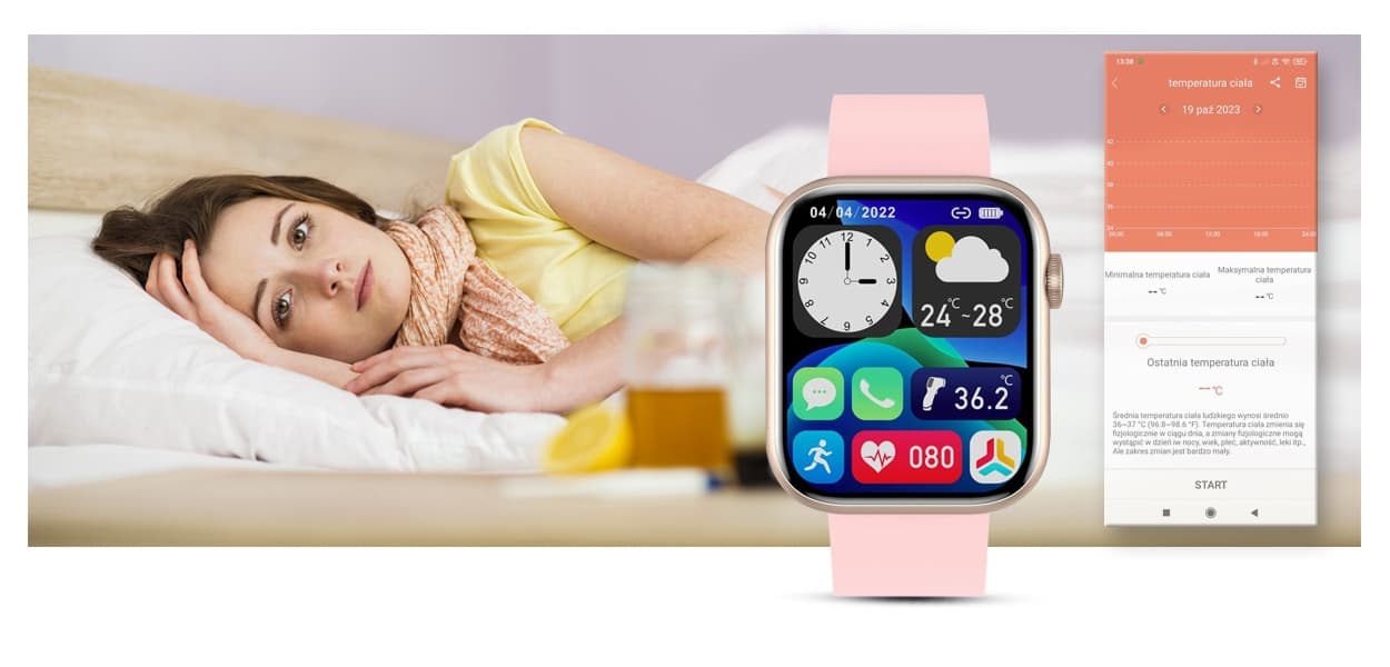 Elegancki damski smartwatch Gravity GT3-1 z fitnessem 🏃‍♀️