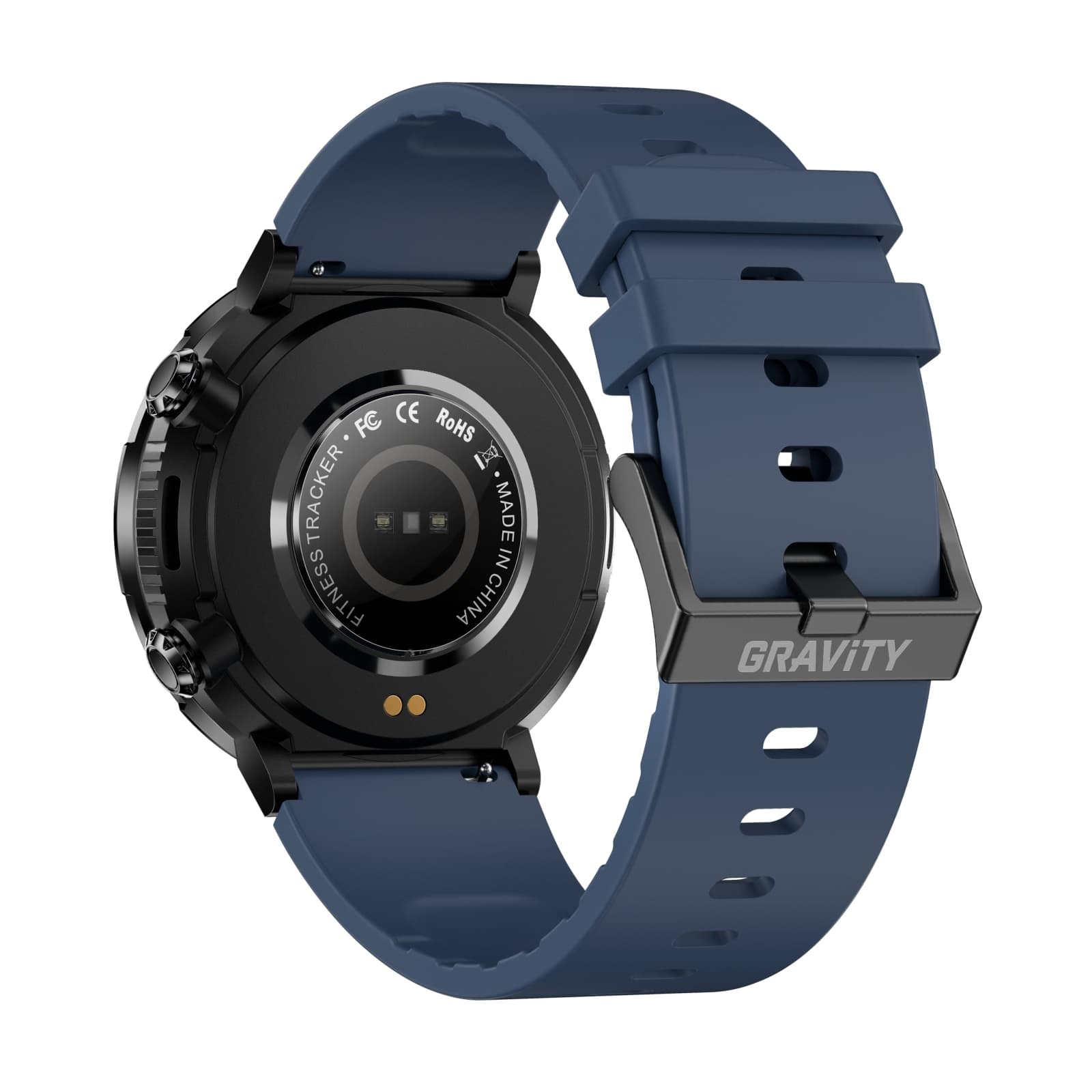 Elegancki Smartwatch Gravity GT21-5 Granatowy Pasek Silikonowy 🕰️