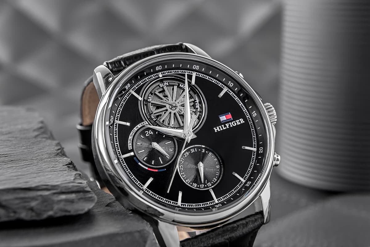 Elegancki Męski Zegarek Tommy Hilfiger Steward Box 🎁