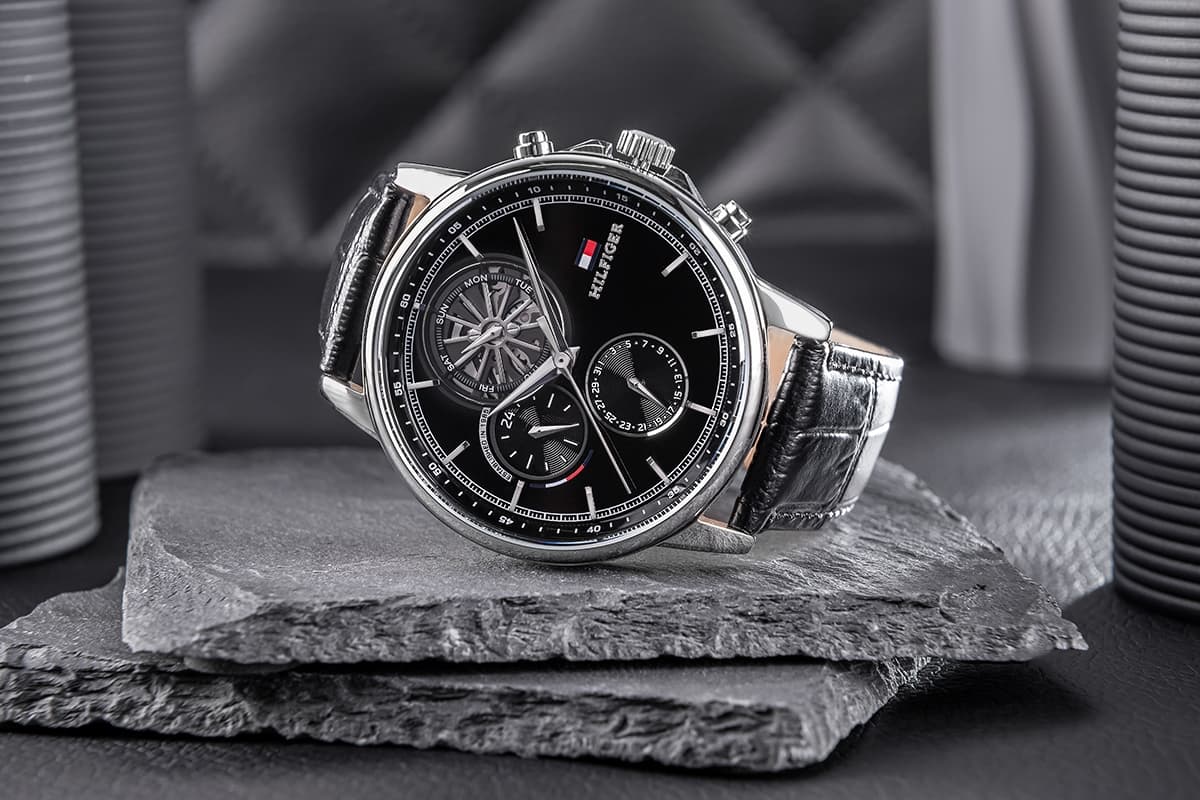 Elegancki Męski Zegarek Tommy Hilfiger Steward Box 🎁