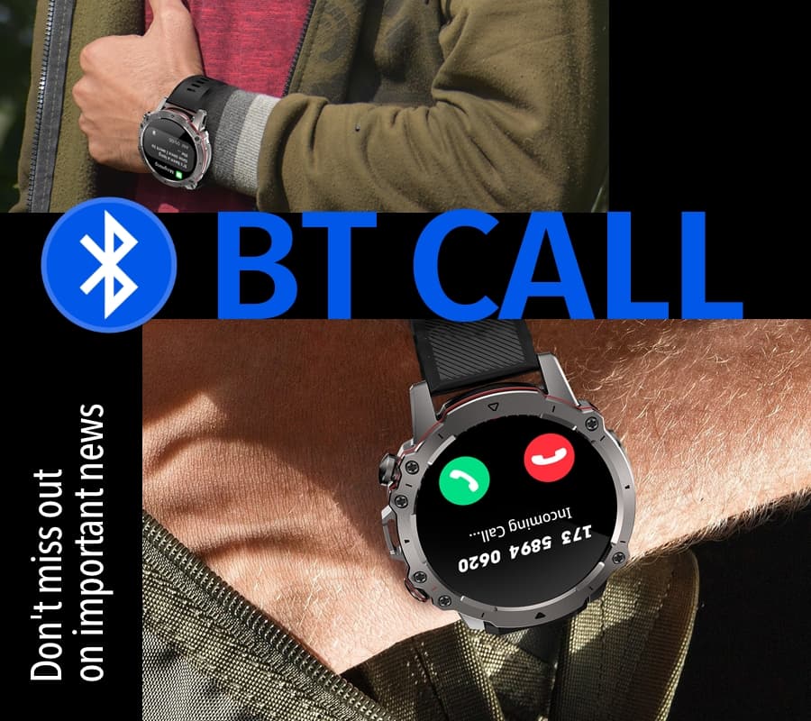 Smartwatch męski Rubicon RNCF18-1 z dodatkowym paskiem ⌚