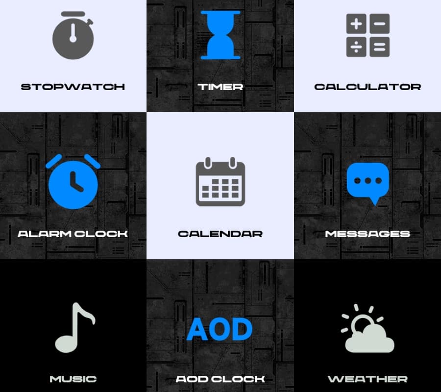 Elegancki smartwatch męski Rubicon RNCF24-1 Black ⌚