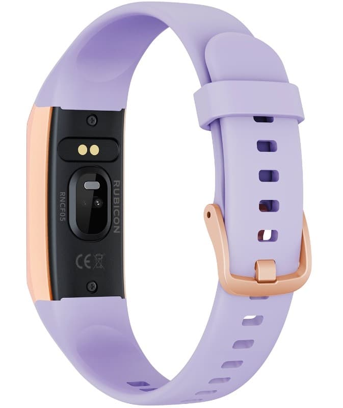 Stylowy damski smartband RUBICON RNCF05 Rose-Berry 🌹