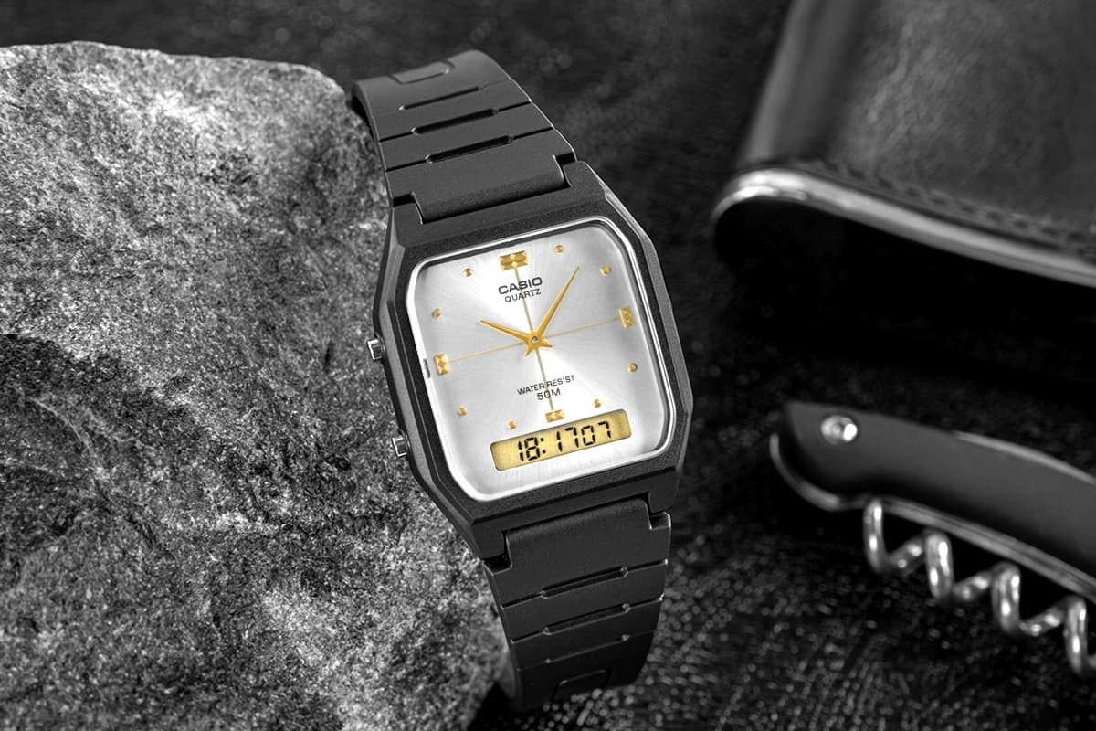 Elegancki damski zegarek CASIO AW-48HE-7AVDF z pudełkiem 🎁