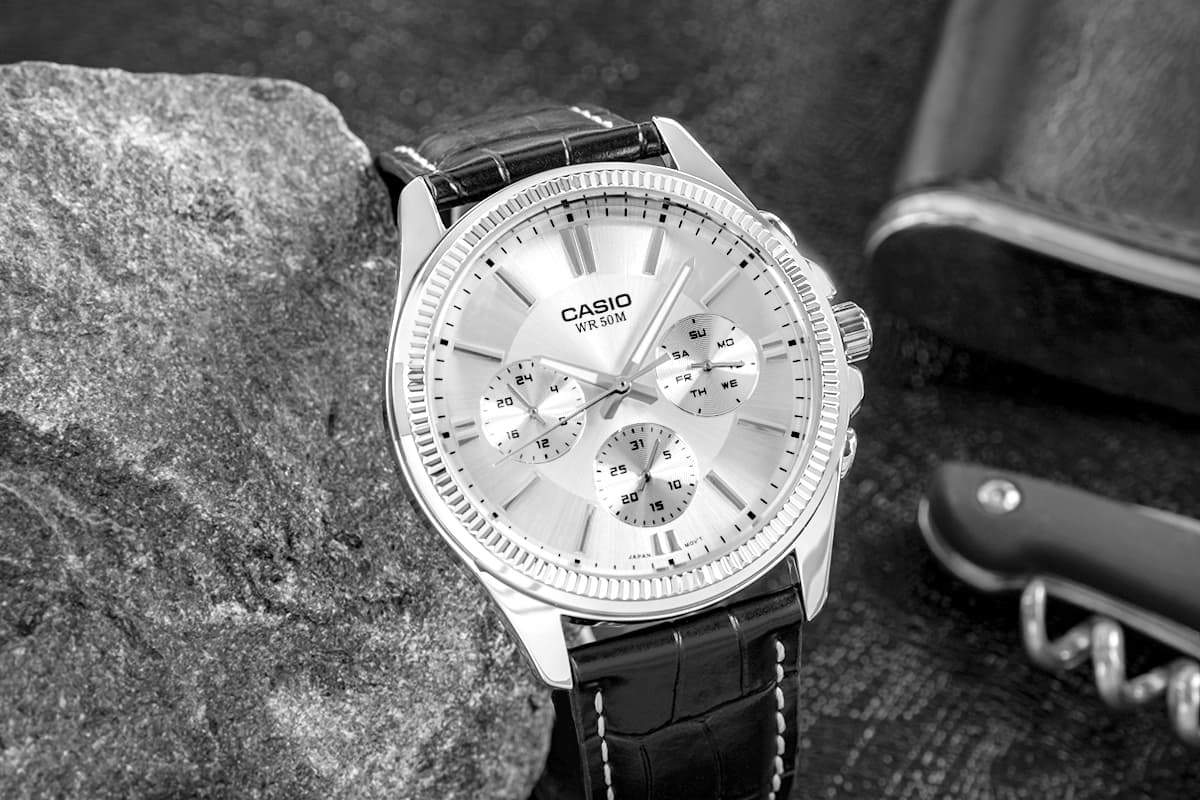 Elegancki Zegarek CASIO Męski MTP-1375L z Boxem ⌚