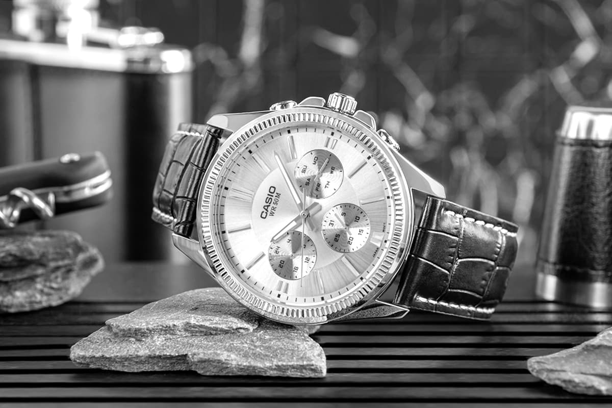 Elegancki Zegarek CASIO Męski MTP-1375L z Boxem ⌚