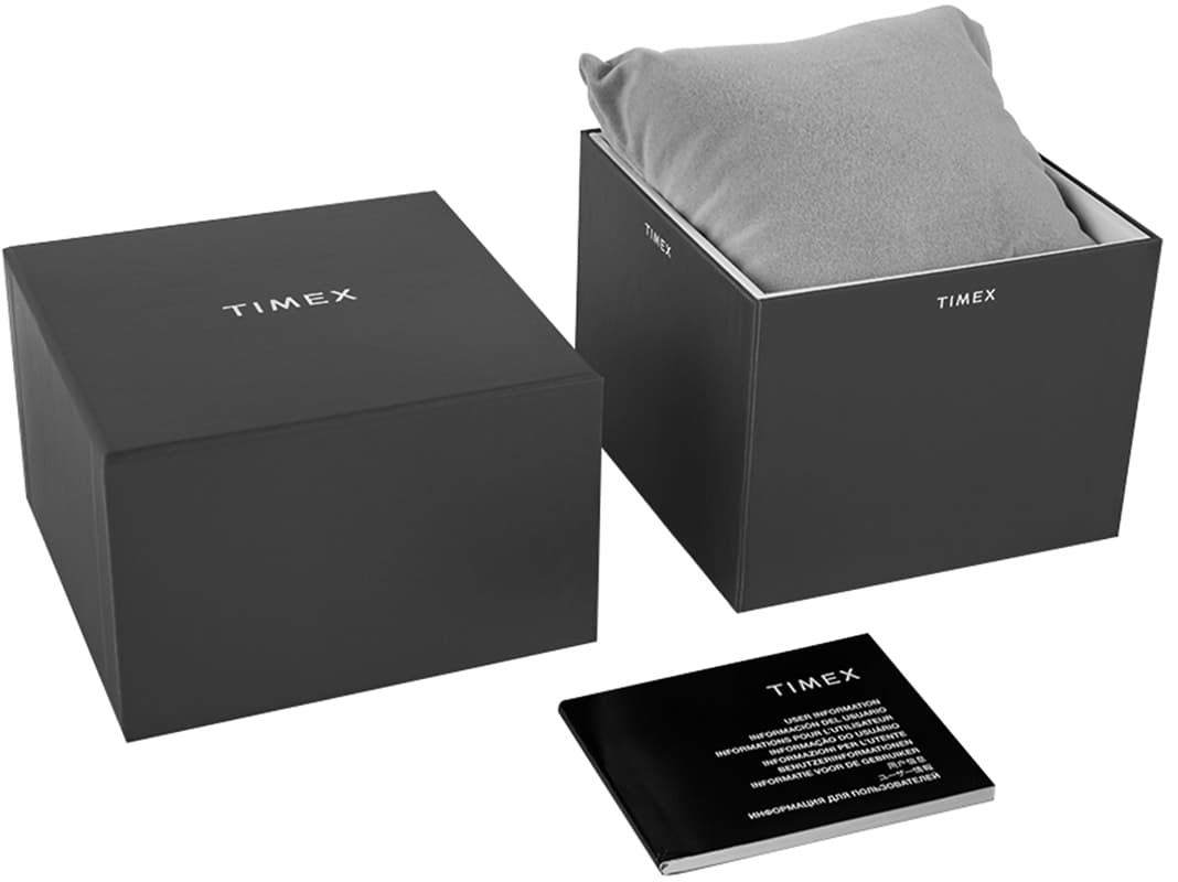 Elegancki Zegarek Męski TIMEX Deepwater Wodoodporny BOX ⌚