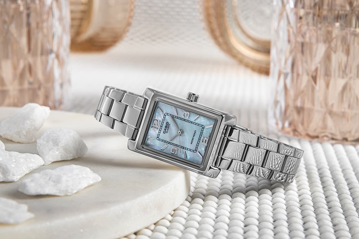 Elegancki zegarek damski CASIO LTP-1234DS-2ADF w pudełku 🎁