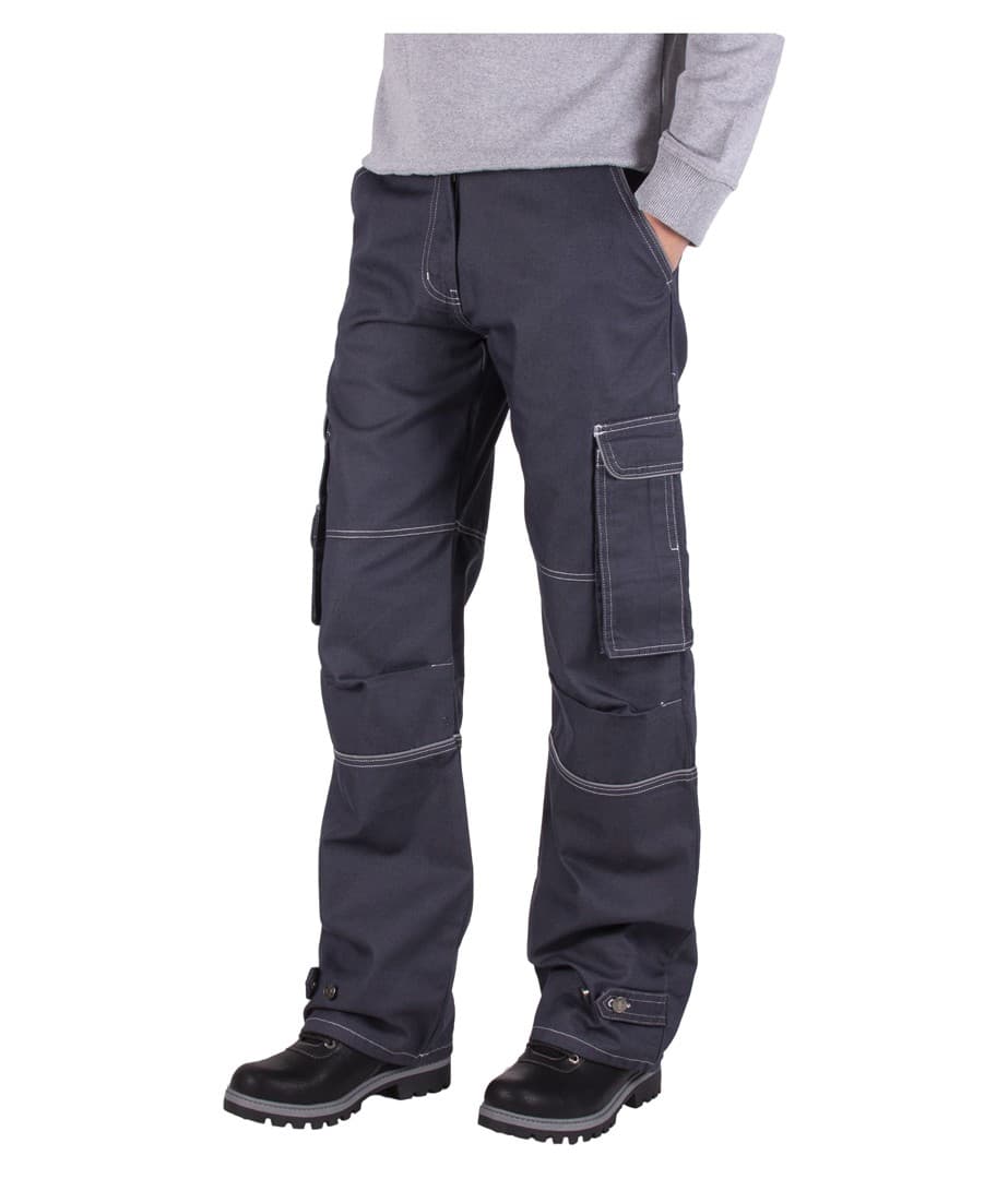 Męskie Jeansowe Bojówki FIRI - Wygodne Spodnie Robocze 46 🛠️