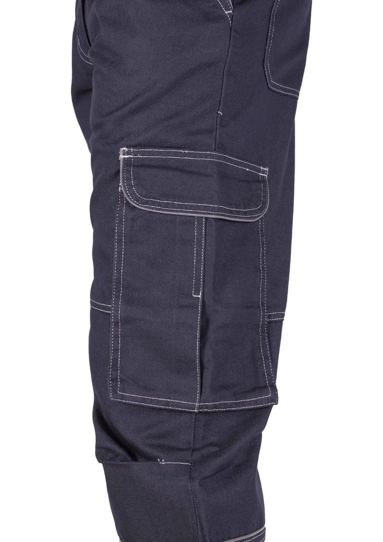 Męskie Jeansowe Bojówki FIRI - Wygodne Spodnie Robocze 46 🛠️