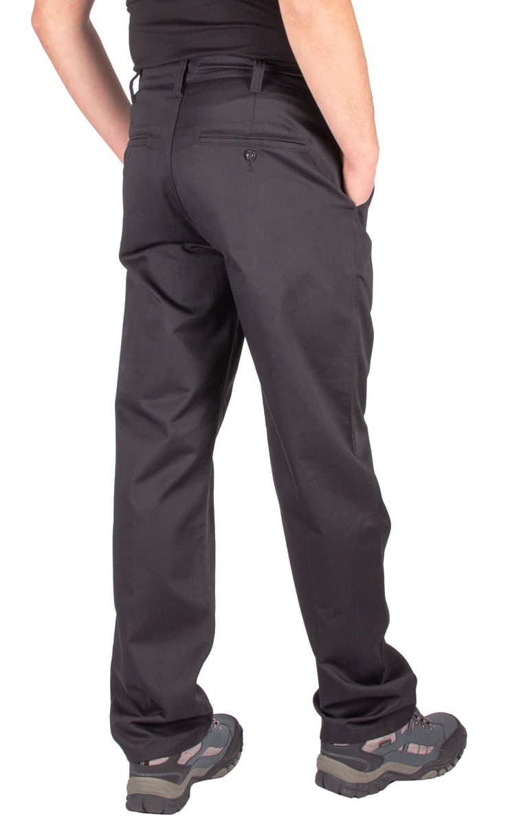 Męskie Spodnie Taktyczne W40-L30, Czarne, Styl Policyjny 🚔