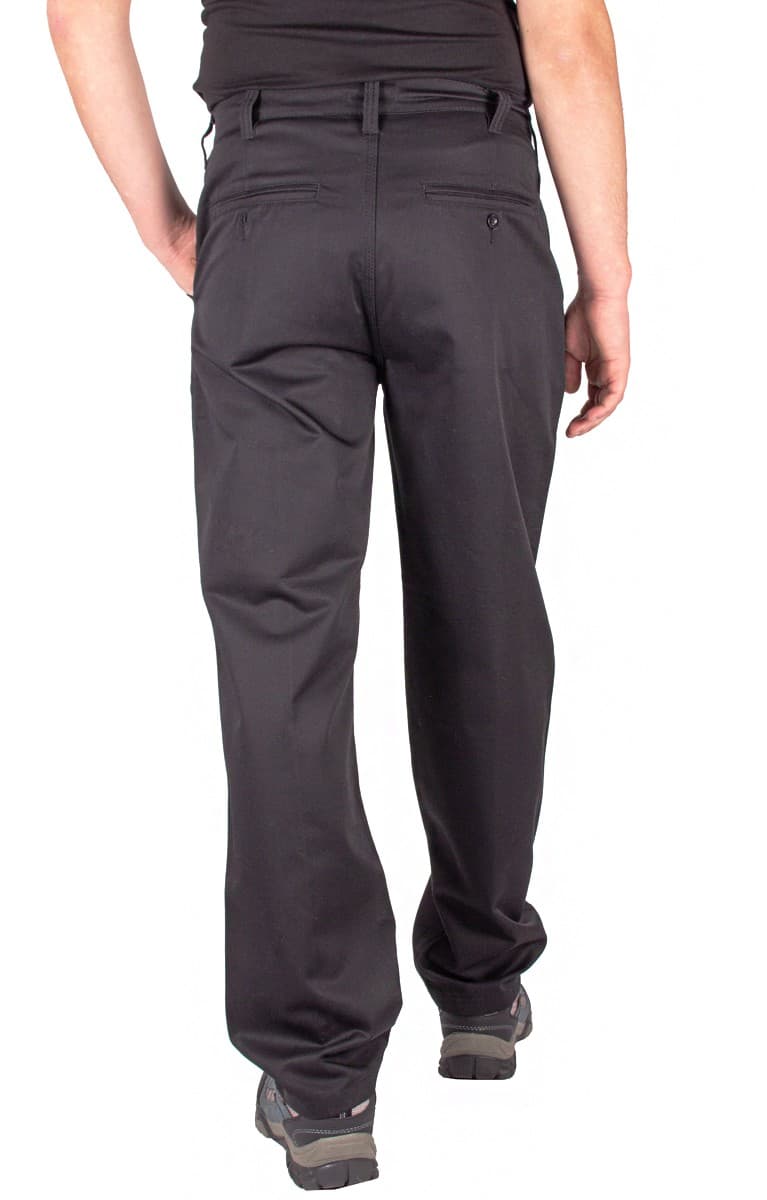 Męskie Spodnie Taktyczne W40-L30, Czarne, Styl Policyjny 🚔